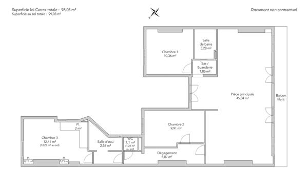 Appartement Paris 18e - BLANCHE / LEPIC