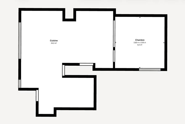 RUE DE PARADIS - Appartement lumineux et charmant - 2 pièces de 36m2