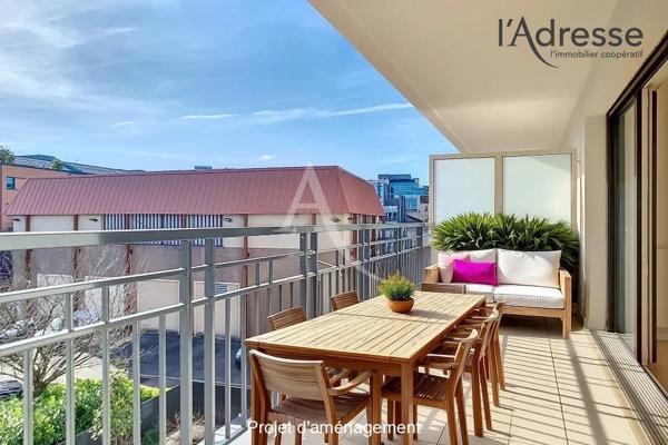 Appartement FRANCO SUISSE Suresnes (quartier Belvédère) 3 pièce(s) 61 m2 avec terrasse 8m² et parking boxé