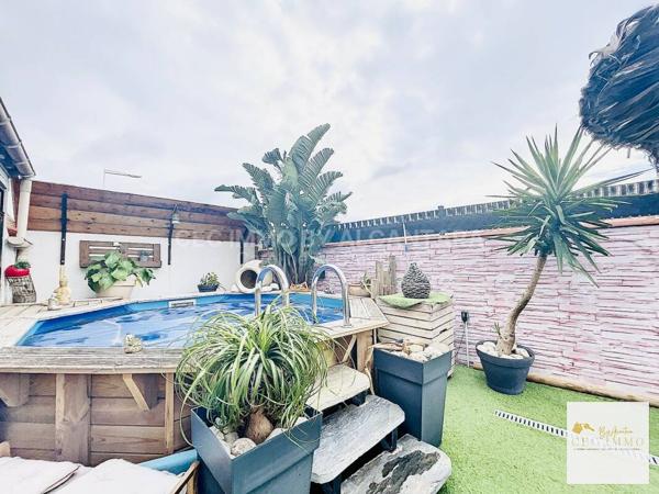 Perpignan proche Médipole/Mas Vermeil Maison F7 en deux faces