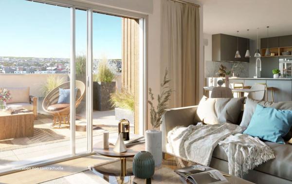 Appartement T3 Neuf Avrillé 59,74m² DISPONIBLE DE SUITE