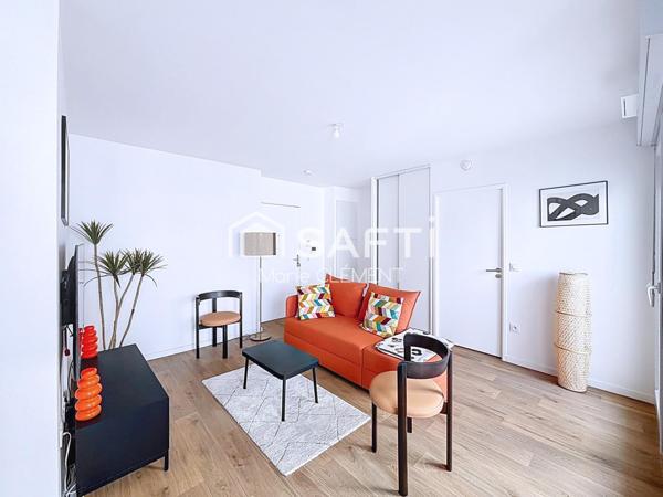 Appartement T2, avec balcon année 2025, Place de parking PMR