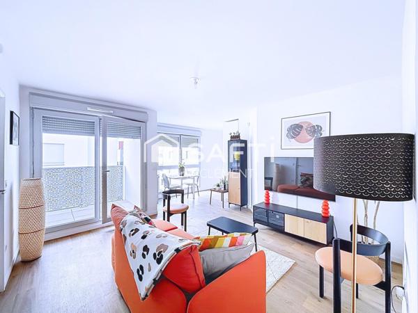 Appartement T2, avec balcon année 2025, Place de parking PMR