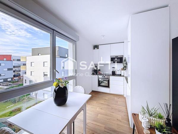 Appartement T2, avec balcon année 2025, Place de parking PMR