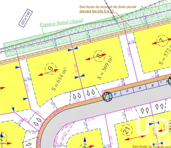 Terrain à vendre 614 m² Saint-Marcel-lès-Sauzet