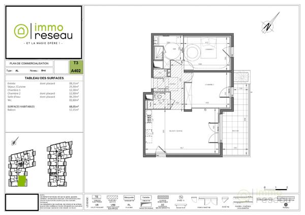 Appartement à SETE (34200)
