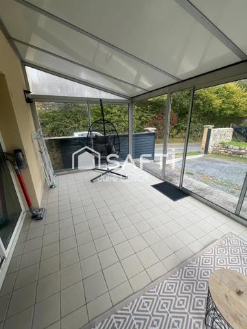 Maison de campagne de 111m², située à Blandouet-Saint-Jean (53270)