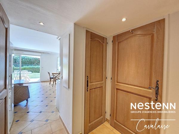 Appartement La Croix Valmer 3 pièce(s) rez-de-jardin avec cave et stationnement