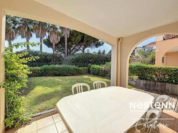 Appartement La Croix Valmer 3 pièce(s) rez-de-jardin avec cave et stationnement