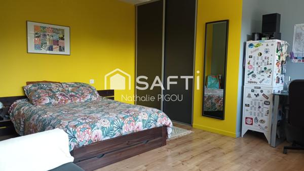 Maison beaux volumes à 600m de la plage