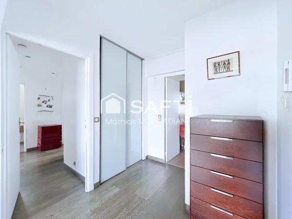Appartement T3 lumineux, balcon vue dégagée au calme