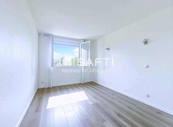 Appartement T3 lumineux, balcon vue dégagée au calme