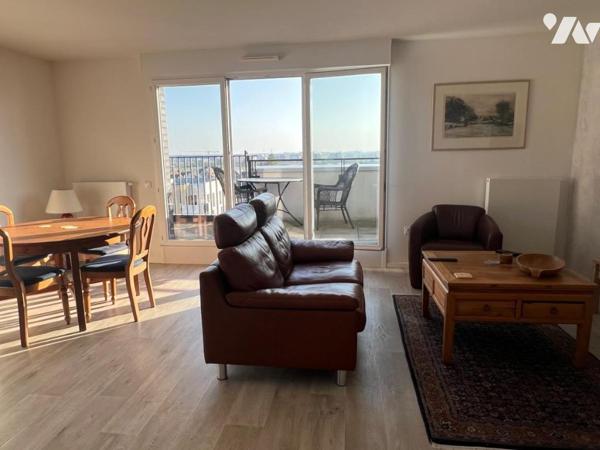 CAEN RIVE DROITE - Appartement 3 ch - Terrasse 30 m2