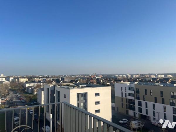 CAEN RIVE DROITE - Appartement 3 ch - Terrasse 30 m2