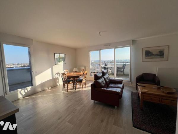 CAEN RIVE DROITE - Appartement 3 ch - Terrasse 30 m2