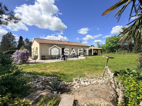 Maison 110m2, parcelle de 2000m2