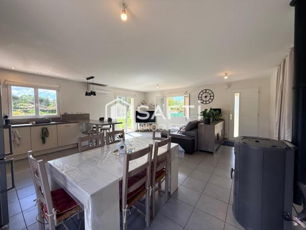 Maison 110m2, parcelle de 2000m2