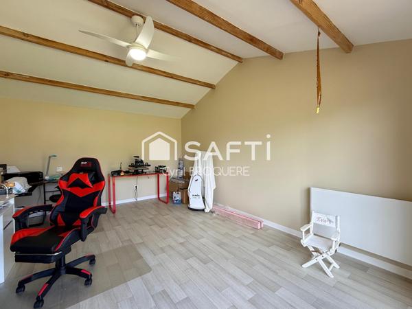 Maison 110m2, parcelle de 2000m2