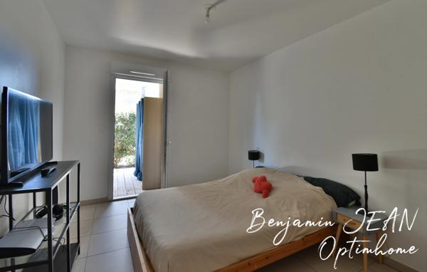 À vendre – Appartement récent 2 pièces en rez-de-chaussée avec terrasse et jardinet