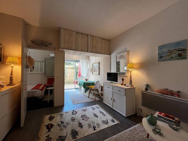 Appartement de Type 1 bis avec une chambre et une terrasse au Moulleau Arcachon