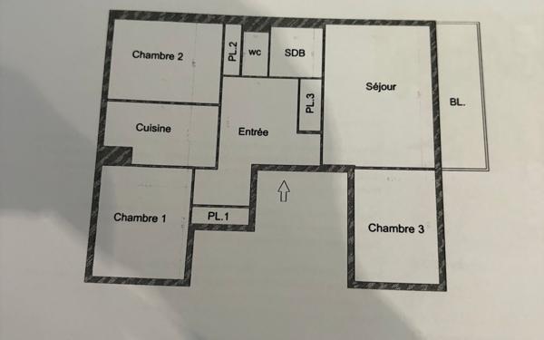 Appartement à vendre    4 pièces •  La Trinité