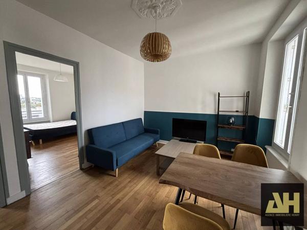 BREST - T3 MEUBLE DE 47M2 - PROCHE BUS ET ECOLES