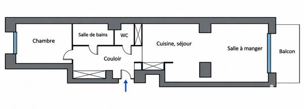 Appartement à vendre 2 pièces 63,6 m² Menton