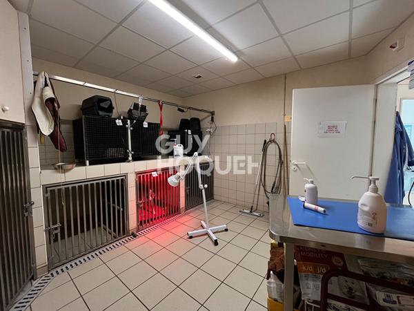 Local commercial de 288 m², hangar et parking