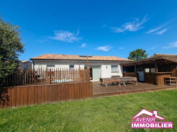 Maison à vendre – 3 chambres, garage – LACANAU