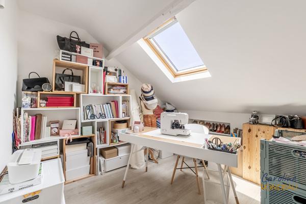 A vendre Maison Nantes St Pasquier 3 chambres, jardin et garage