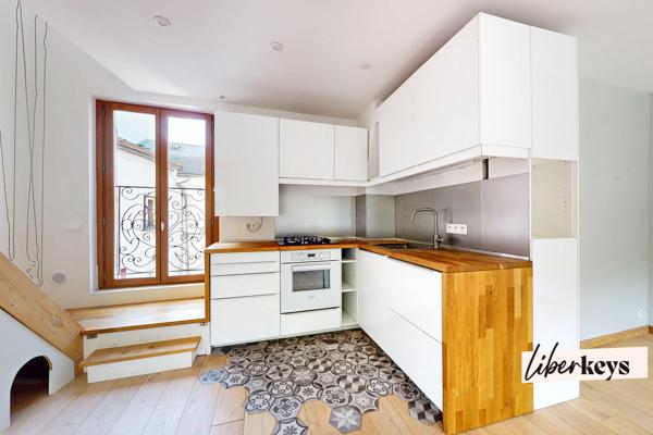 Duplex esprit maison, plein de charme