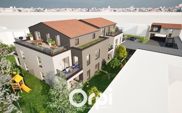 Appartement à vendre    2 pièces • 45,62 m2 Hussigny-Godbrange