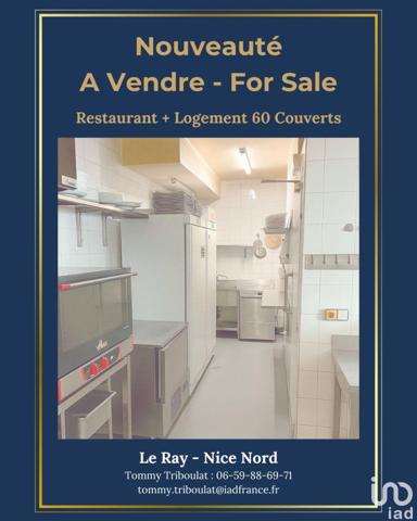 Restaurant à vendre 95 m² Nice