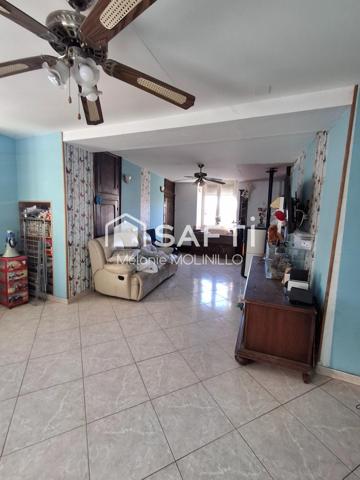 Maison 145 m² édifiée sur un terrain de 455 m² Grange,Terrain, Terrasse