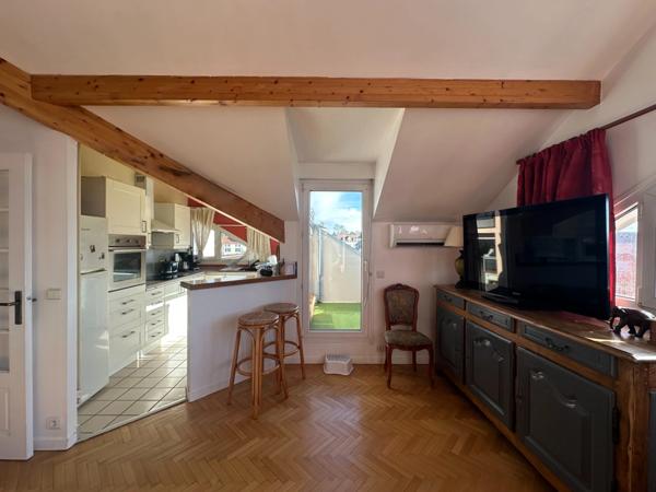 Appartement à vendre 3 pièces vieux MASSY (91) terrasse 2 boxes