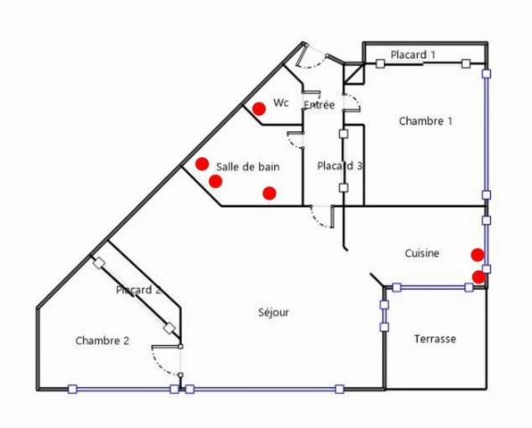 Appartement à vendre 3 pièces vieux MASSY (91) terrasse 2 boxes