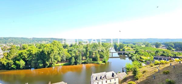 Maison rénovée - 58 m² - vue dégagée sur la Vézère
