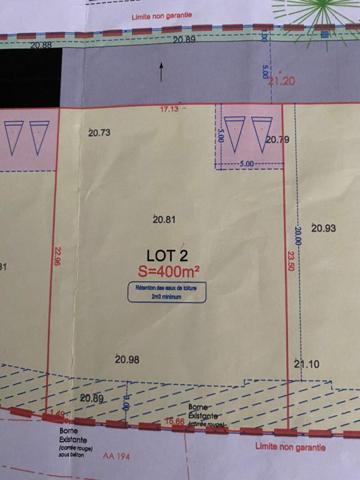 TERRAIN À BÂTIR VIABILISÉ  400 M² - 44680 SAINTE PAZANNE - BUDGET 117 000  HAI