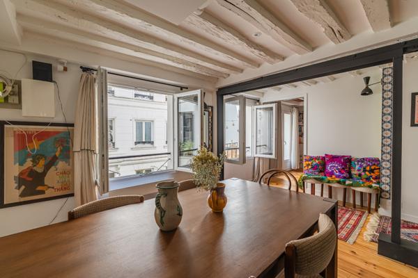 Secteur : Bonne Nouvelle - T3 Cosy, très bien rénové avec terrasse et ascenseur