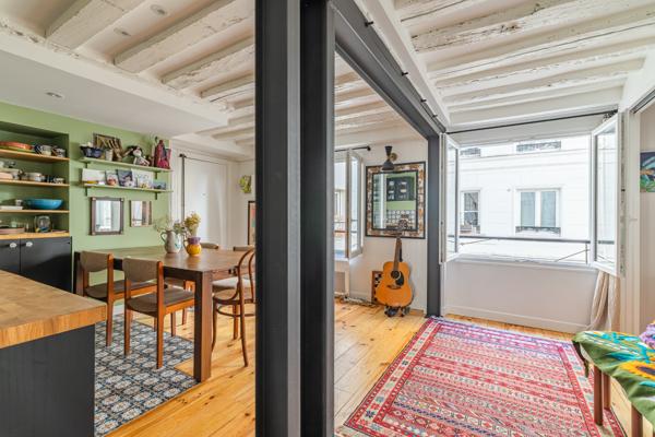 Secteur : Bonne Nouvelle - T3 Cosy, très bien rénové avec terrasse et ascenseur