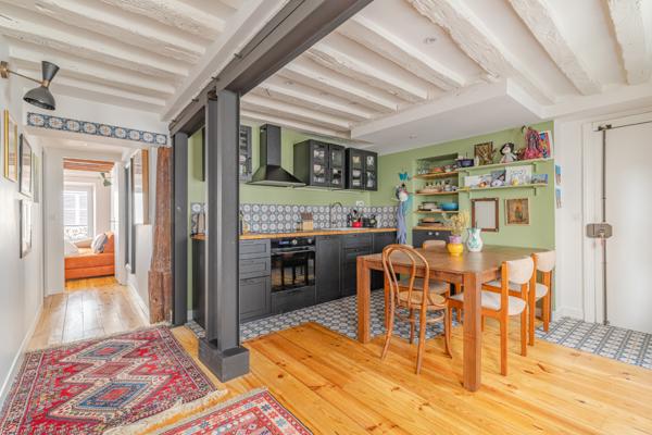 Secteur : Bonne Nouvelle - T3 Cosy, très bien rénové avec terrasse et ascenseur