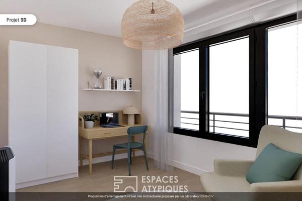 Maison neuve avec toit terrasse