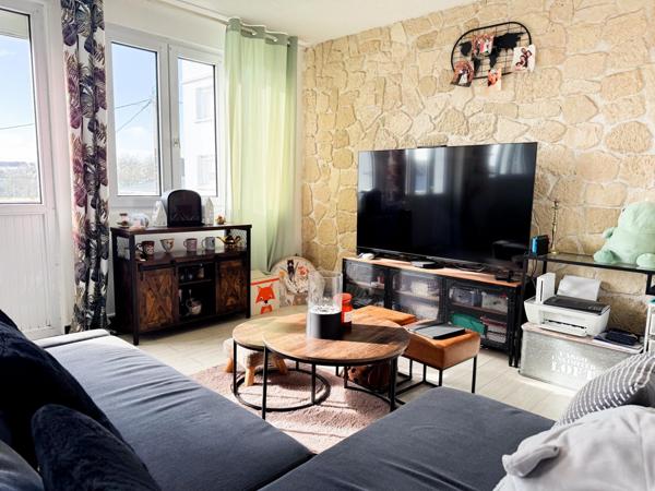 Appartement lumineux 67 m², 2 chambres & cave – Brest Rive Droite