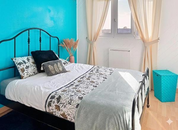 Appartement lumineux 67 m², 2 chambres & cave – Brest Rive Droite