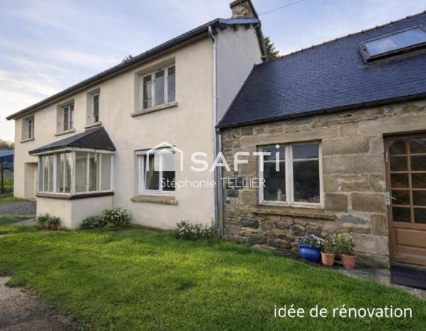 lot de 2 habitations +  Hangars + Atelier +Terrains