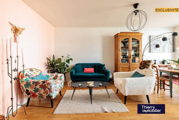 Appartement 3 pièces - 44100 Nantes -  Rond-Point De Rennes