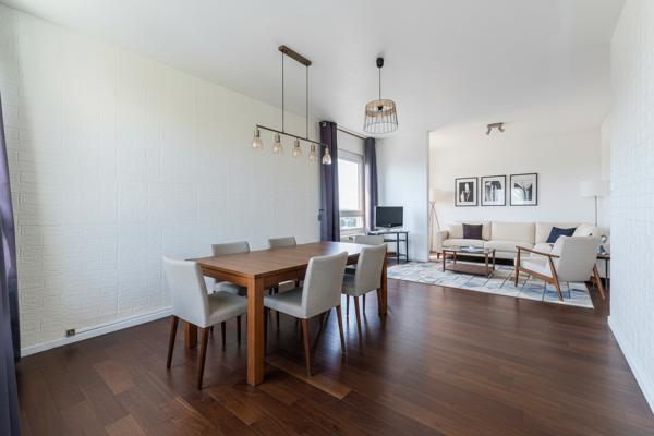 Appartement T4, 3 chambres, 100m2, balcon et cave