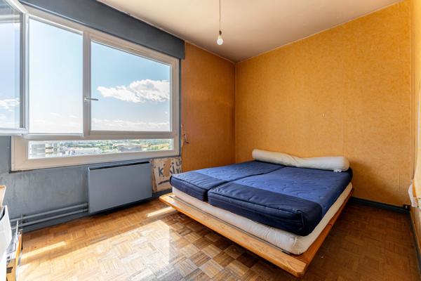 Appartement T4, 3 chambres, 100m2, balcon et cave