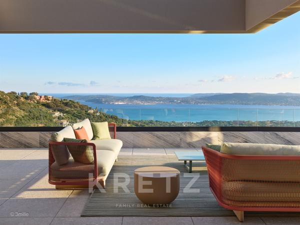 Luxueuse villa vue panoramique sur la mer