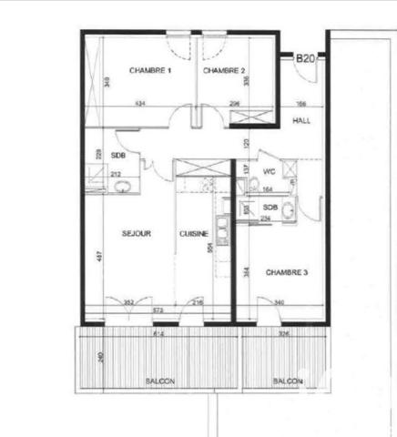 Appartement à vendre 4 pièces 95,79 m² Mouans-Sartoux